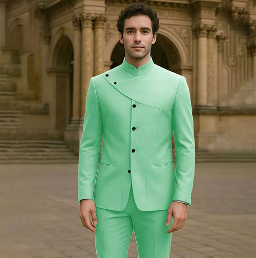 Men’s Custom High-Fashion Suit – Single-Breasted Two-Piece Set (Jacket + Pants) Koala Sydney 