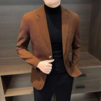 White & Brown Plaid Blazer for Men Koala Sydney 