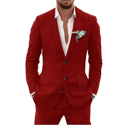 Men's Premium 2-Piece Linen Suit Koala Sydney 