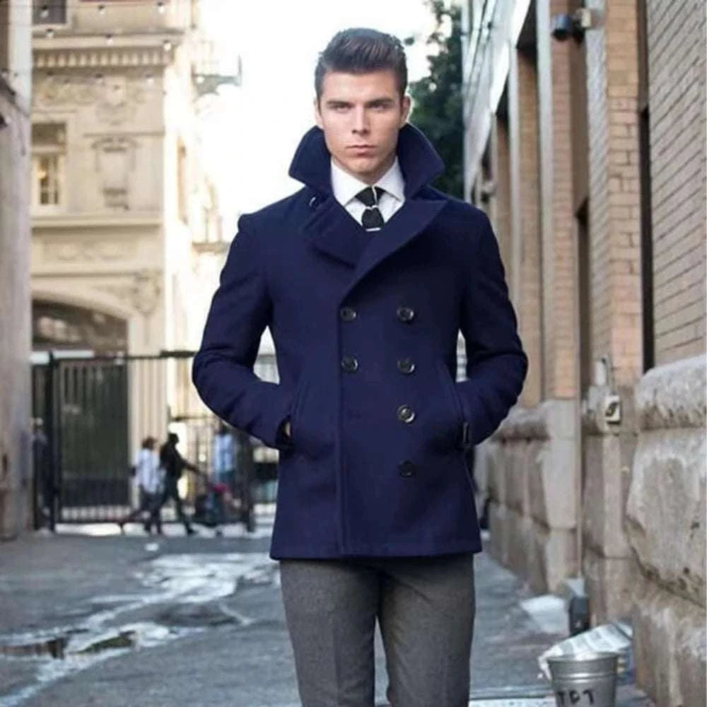 Coat, Suit Jacket Woolen, Double Breasted, Elegant Suits for Men Koala Sydney 