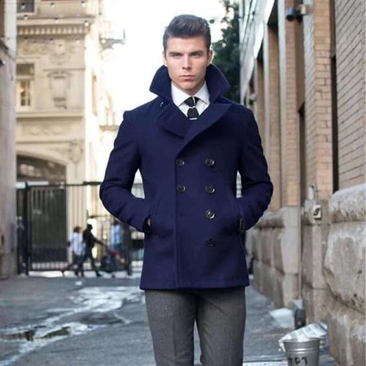 Coat, Suit Jacket Woolen, Double Breasted, Elegant Suits for Men Koala Sydney 