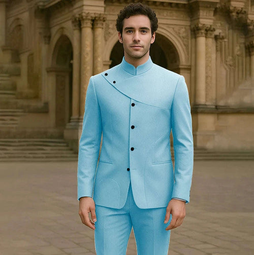 Men’s Custom High-Fashion Suit – Single-Breasted Two-Piece Set (Jacket + Pants) Koala Sydney 
