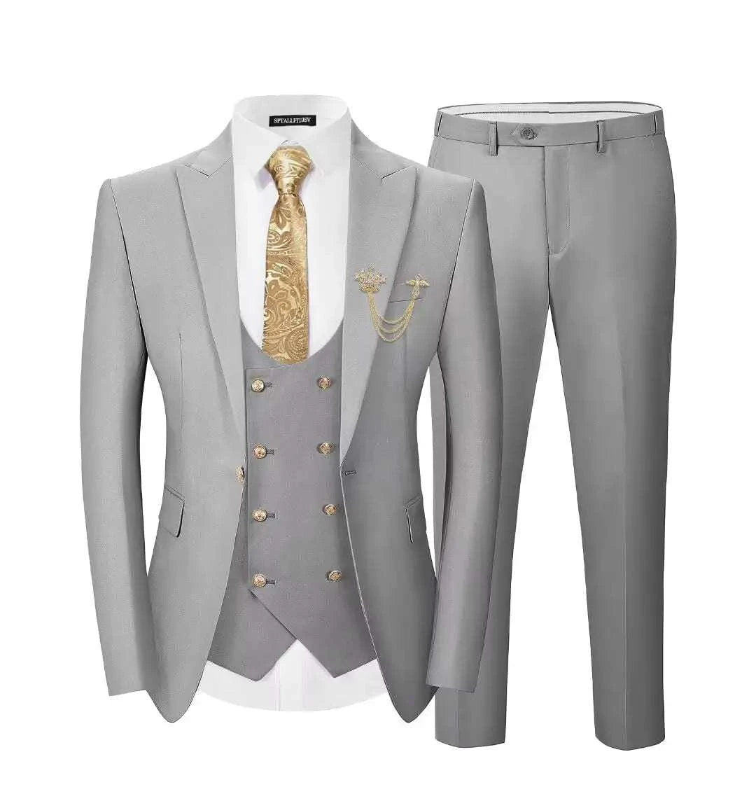 Men's 3-Piece Classic Slim Fit Suit Set Koala Sydney 
