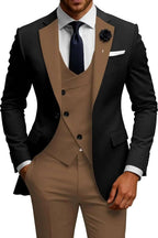 Men's 3-Piece Slim Fit Double Breasted Suit Koala Sydney 