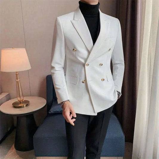 Men’s British-Inspired Double-Breasted Blazer Koala Sydney 