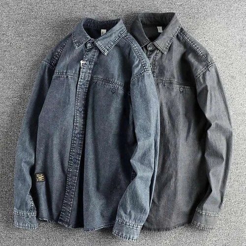 Vintage Heavy-Wash Denim Jacket for Men Koala Sydney 