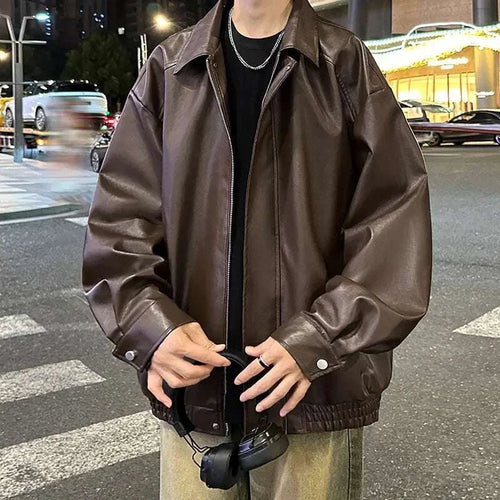 Youth Fashion Men's PU Leather Jacket Koala Sydney 