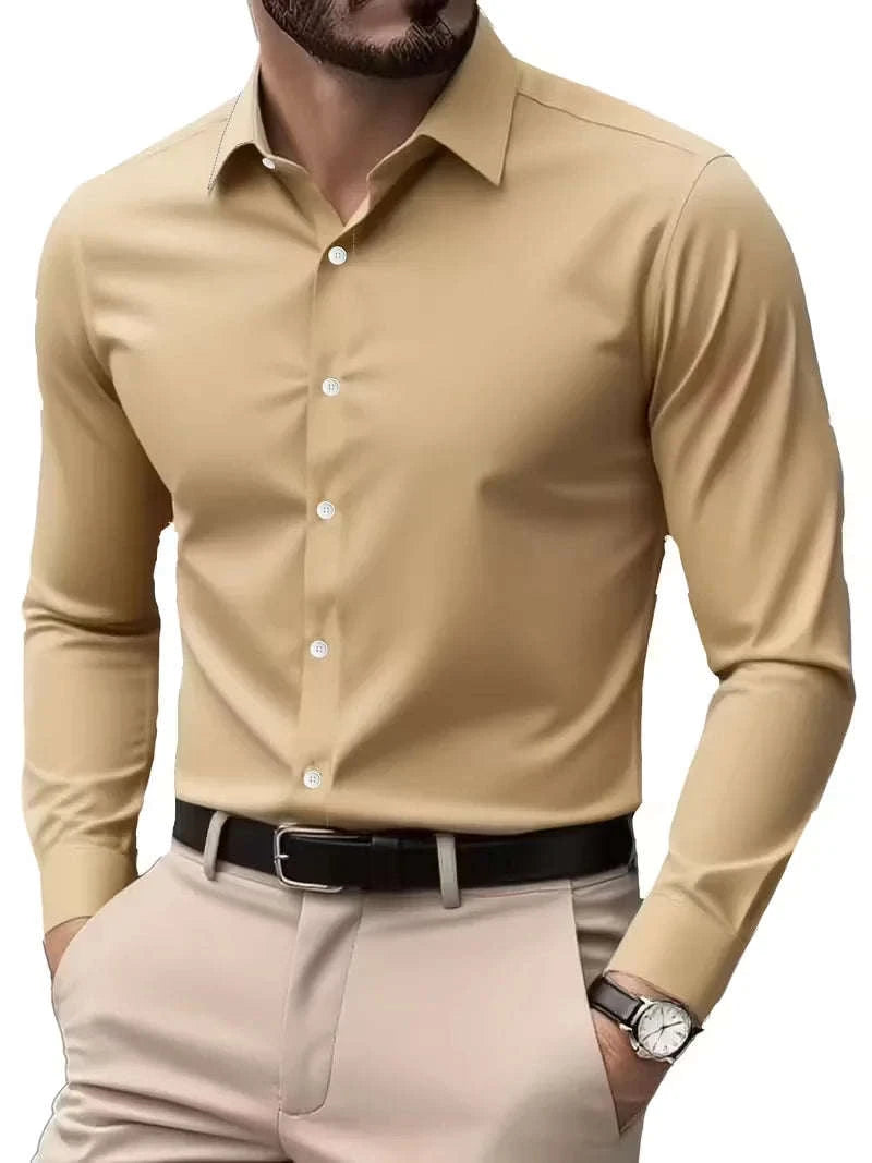 Men's Lightweight Long Sleeve Business Shirt Koala Sydney 