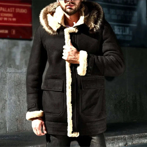 Men's Faux Leather Winter Jacket Koala Sydney 