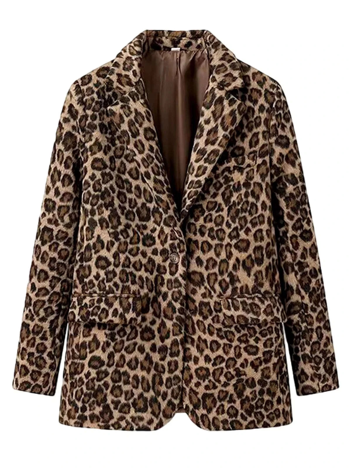 Men's Luxury Leopard Print Blazer Slim Fit Single-Breasted Koala Sydney 