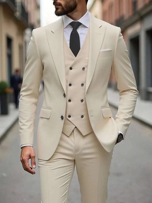 Classic Slim Fit 3-Piece Men's Wedding Tuxedo Set Koala Sydney 