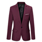 Men’s Trendy Slim Fit Business Blazer