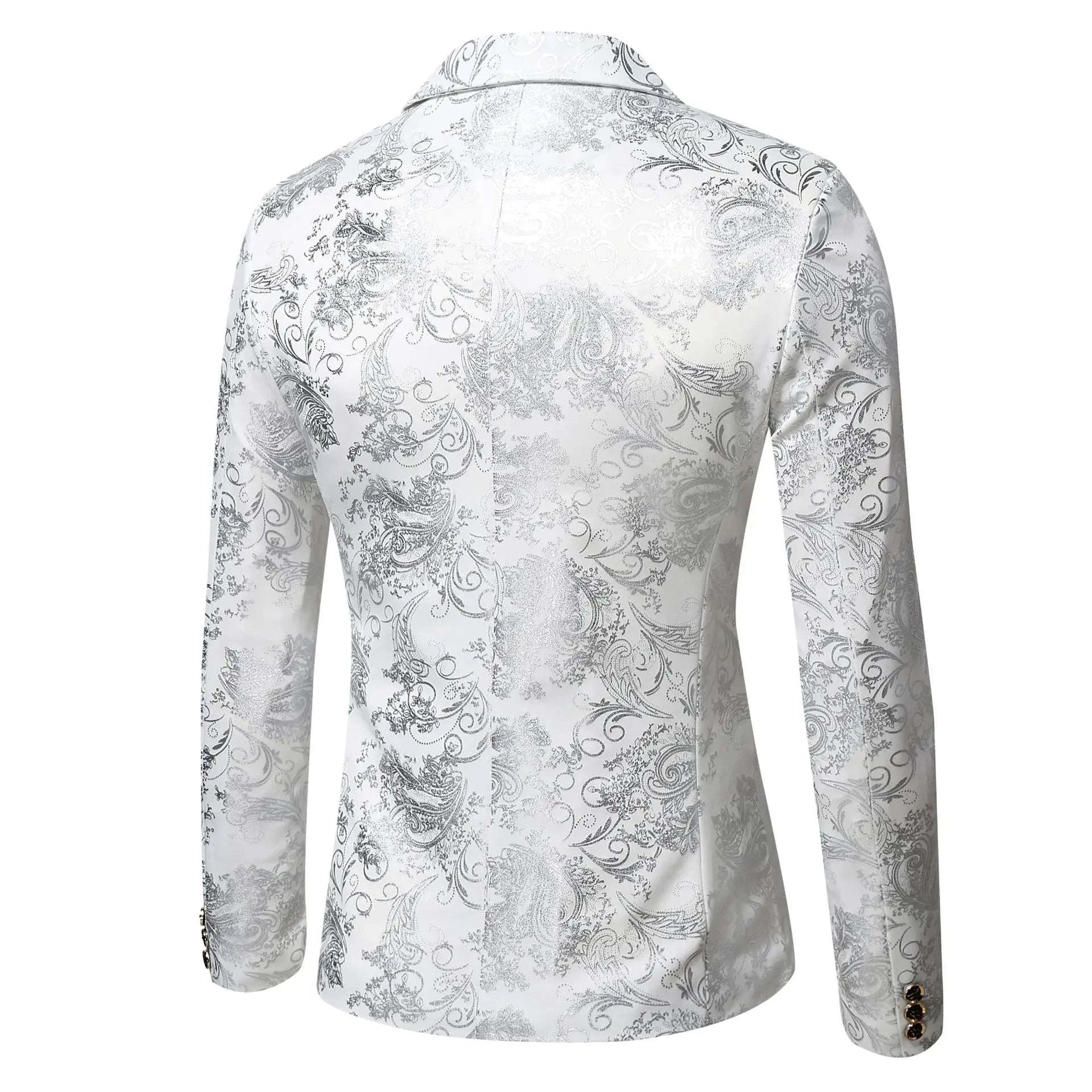 Men's Slim-Fit Printed Blazer Koala Sydney 