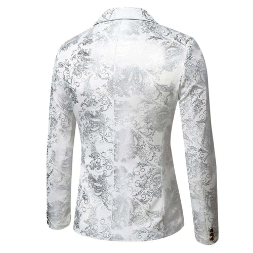 Men's Slim-Fit Printed Blazer Koala Sydney 