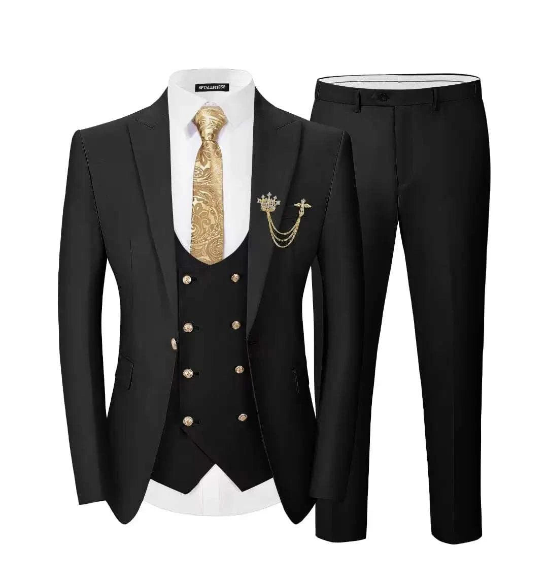 Men's 3-Piece Classic Slim Fit Suit Set Koala Sydney 