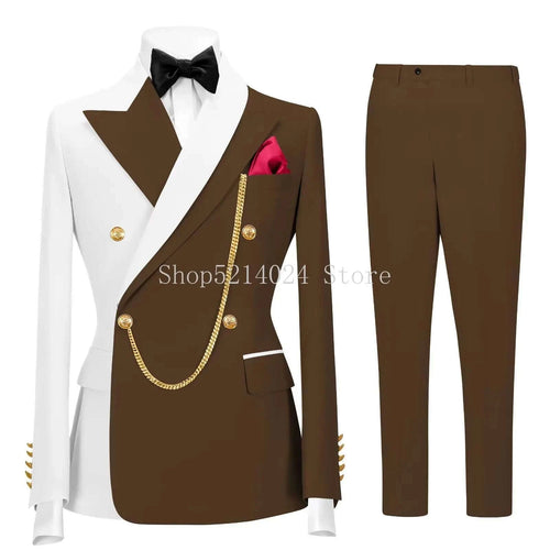 Men's Slim Fit 2-Piece Business & Formal Suit Koala Sydney 
