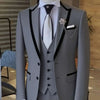Men's Slim Fit 3-Piece Business Suit Set Koala Sydney 