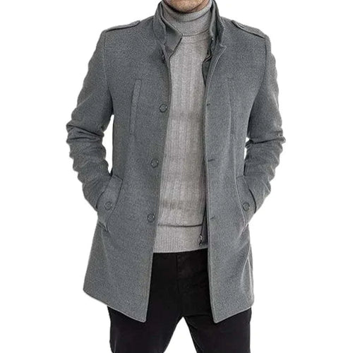 Men's Knit Zip-Up Wool Blend Jacket Koala Sydney 