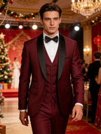 Men's 3-Piece Slim Fit Tuxedo Suit Set Koala Sydney 