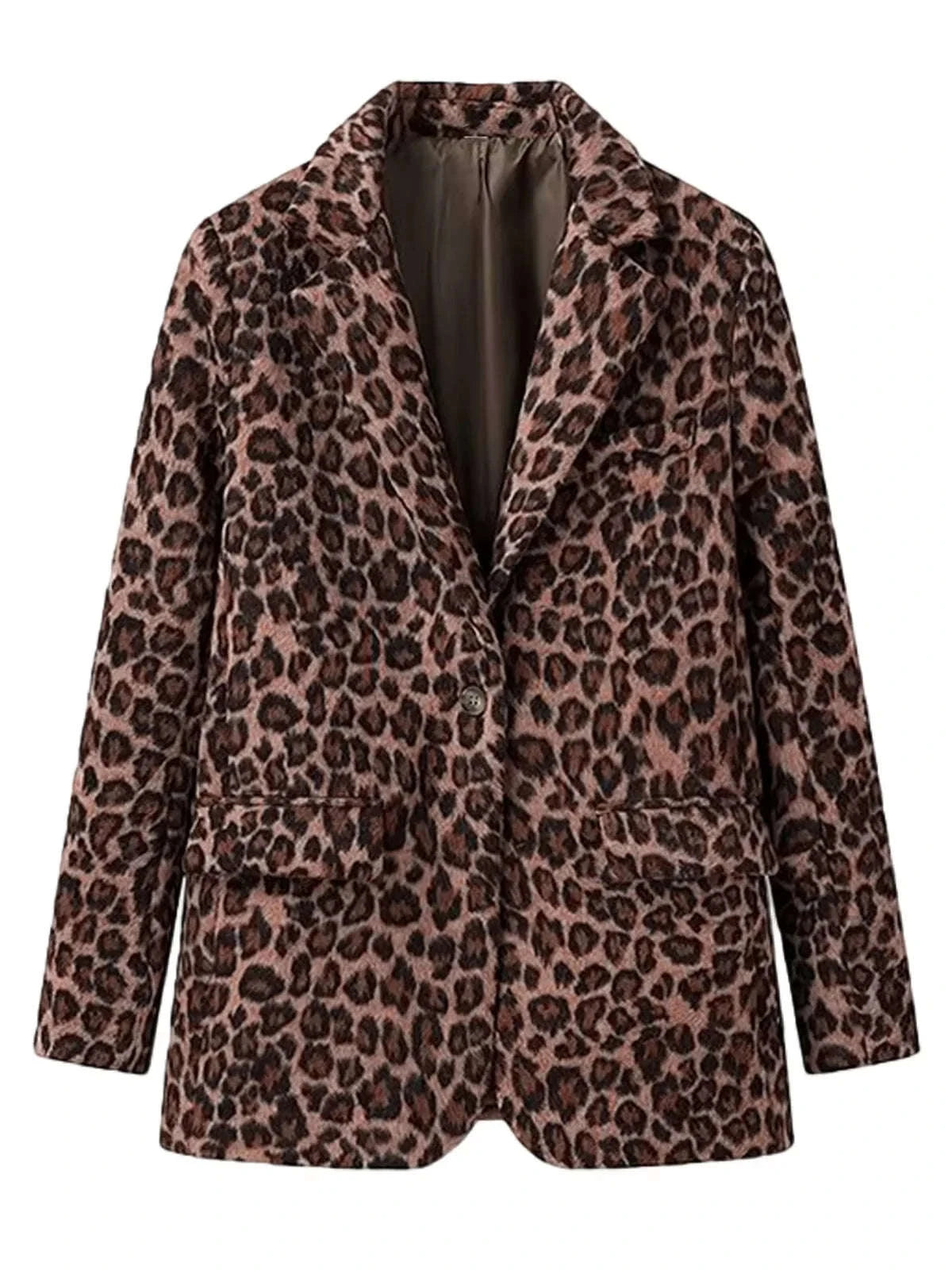 Men's Luxury Leopard Print Blazer Slim Fit Single-Breasted Koala Sydney 
