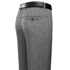 Men's Business Casual Straight-Leg Trousers