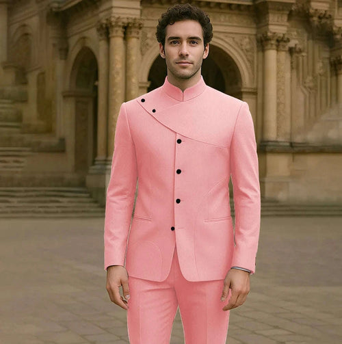 Men’s Custom High-Fashion Suit – Single-Breasted Two-Piece Set (Jacket + Pants) Koala Sydney 