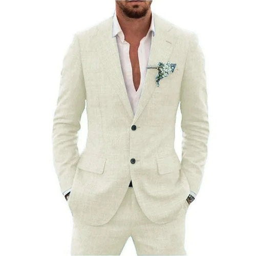 Men's Premium 2-Piece Linen Suit Koala Sydney 