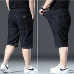 Men's Plus Size Denim Shorts
