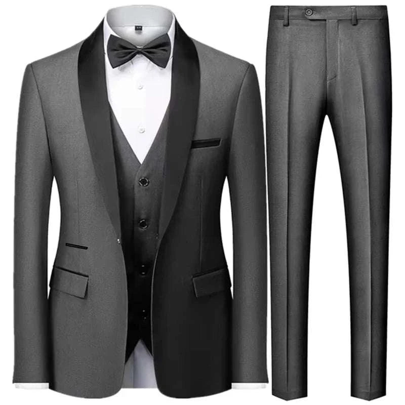 Men's 3-Piece Slim Fit Tuxedo Suit Set Koala Sydney 