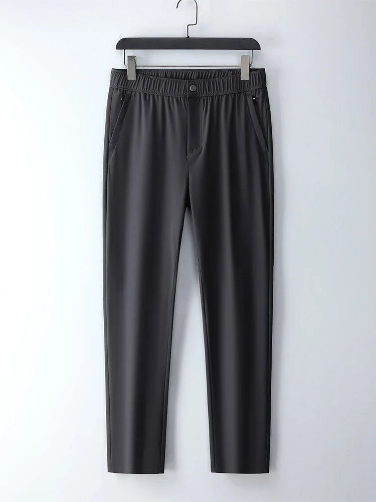 Men’s Summer Casual Ice Silk Pants