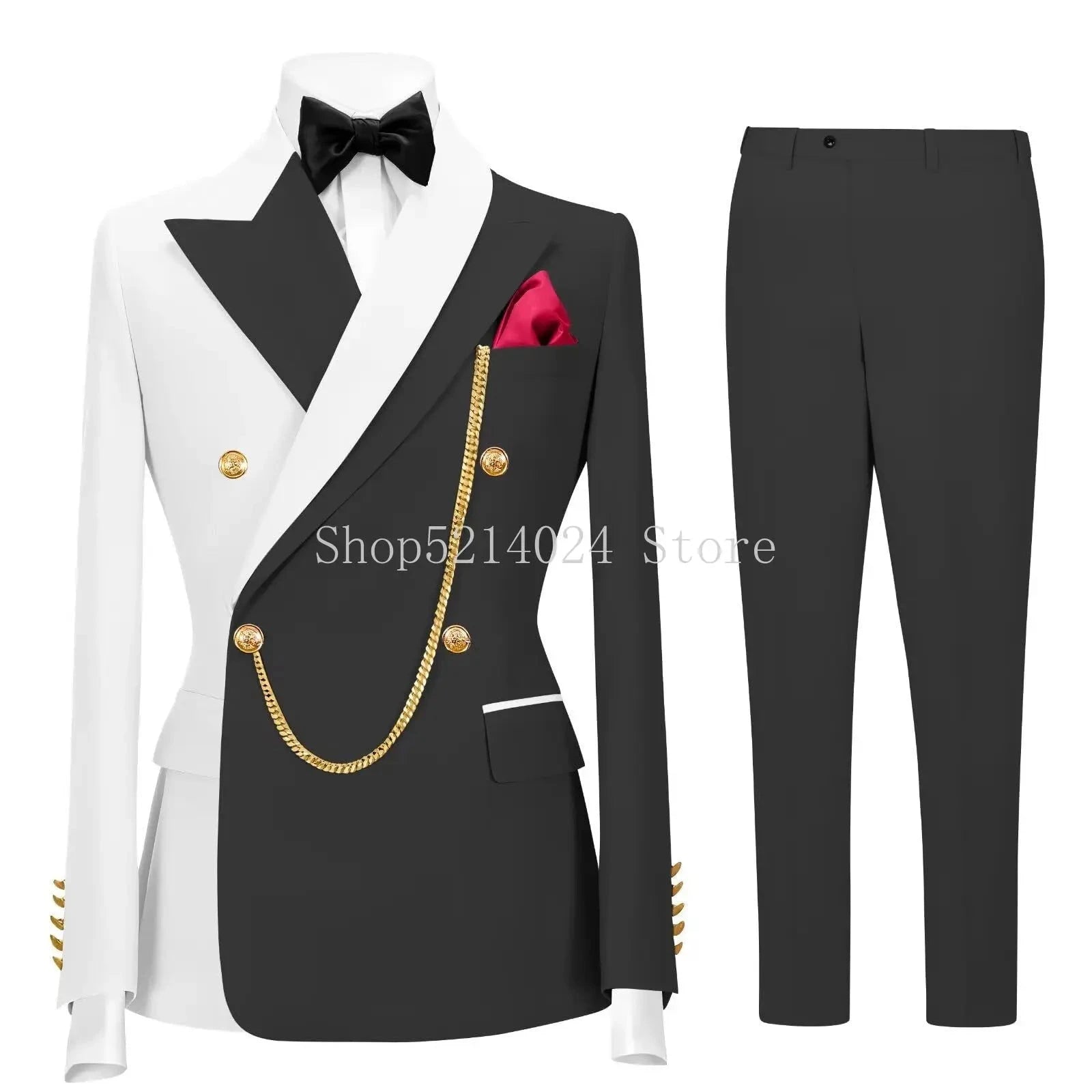 Men's Slim Fit 2-Piece Business & Formal Suit Koala Sydney 