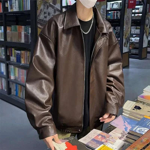 Youth Fashion Men's PU Leather Jacket Koala Sydney 