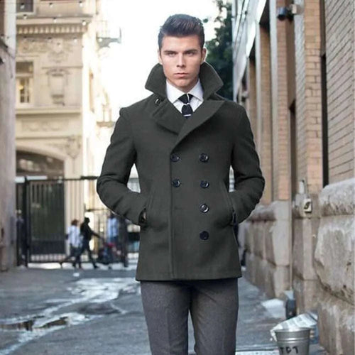 Coat, Suit Jacket Woolen, Double Breasted, Elegant Suits for Men Koala Sydney 