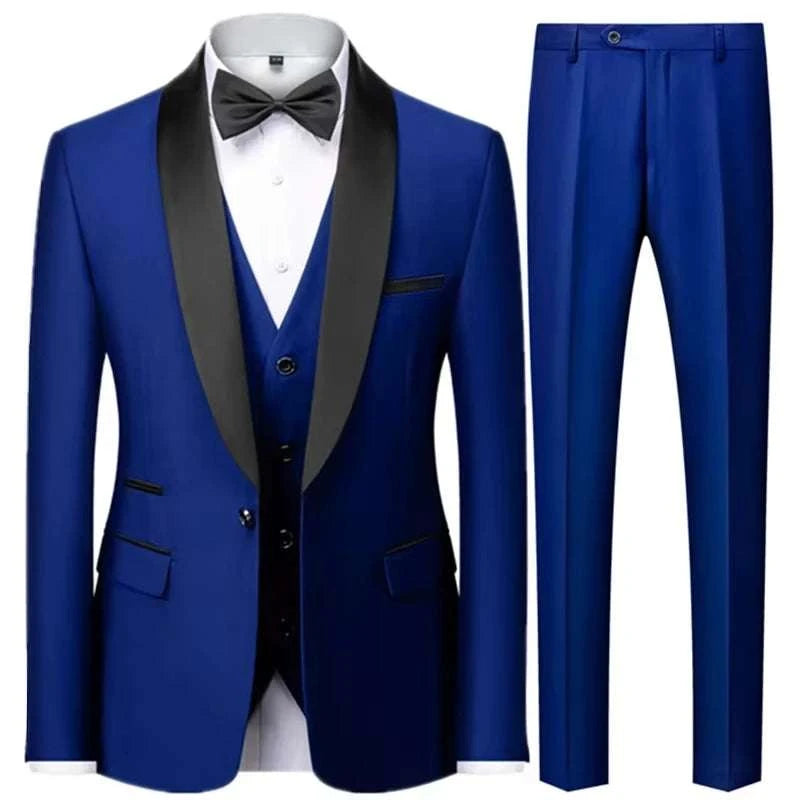 Men's 3-Piece Slim Fit Tuxedo Suit Set Koala Sydney 