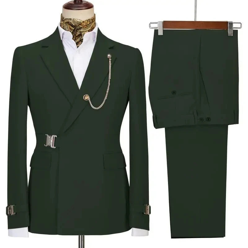 Men's 2-Piece Slim Fit Suit Set
