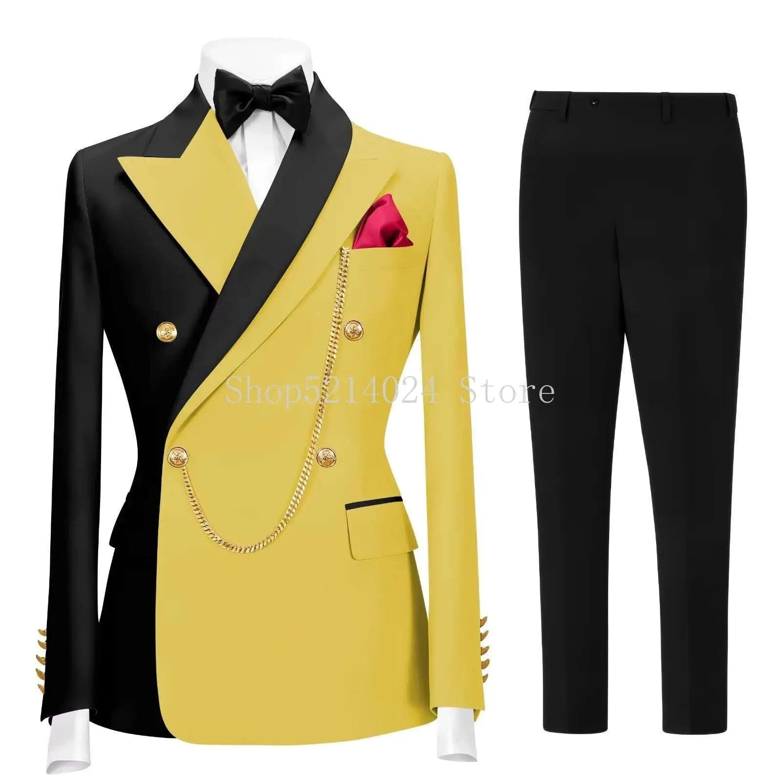 Men's Slim Fit 2-Piece Business & Formal Suit Koala Sydney 