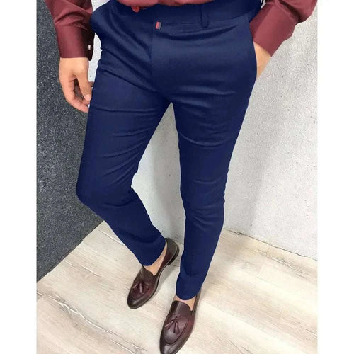 Men's Fashion Casual Trousers Daily Business Formal Pants High Waist Slim Koala Sydney 