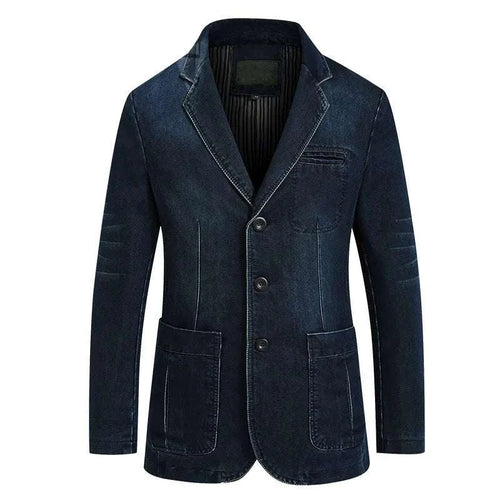 Mens Denim Blazer Men Fashion Cotton Vintage Suit Koala Sydney 