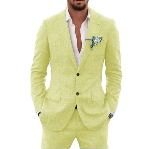 Men's Premium 2-Piece Linen Suit Koala Sydney 