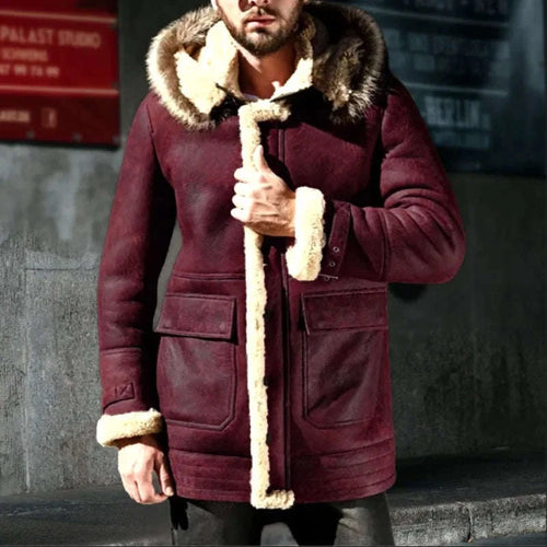 Men's Faux Leather Winter Jacket Koala Sydney 