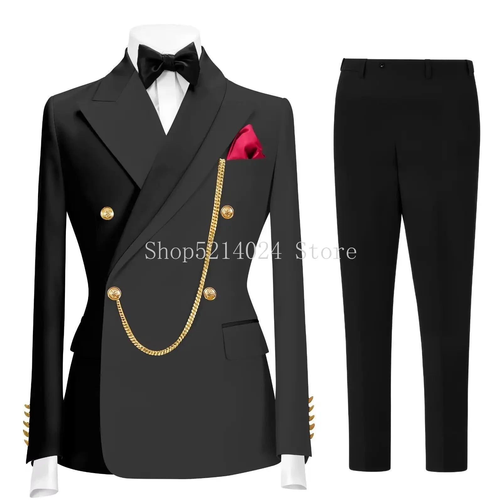 Men's Slim Fit 2-Piece Business & Formal Suit Koala Sydney 