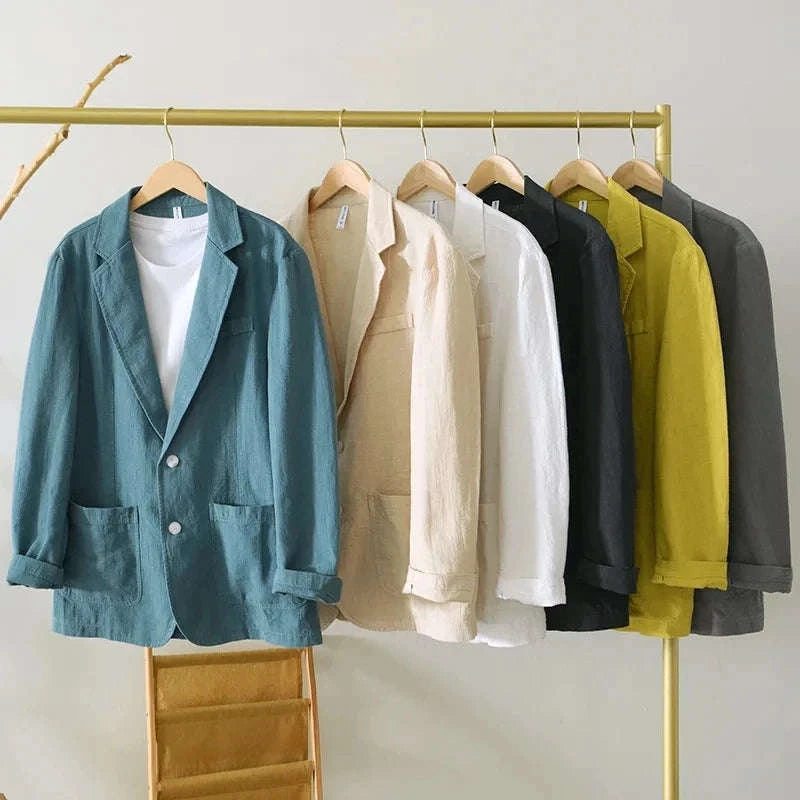 Men’s Lightweight Linen-Style Blazer Koala Sydney 