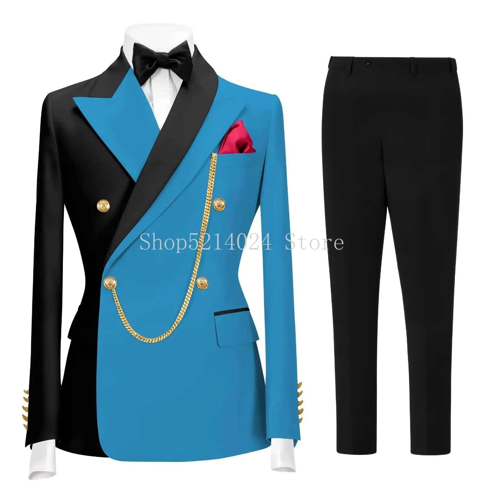Men's Slim Fit 2-Piece Business & Formal Suit Koala Sydney 
