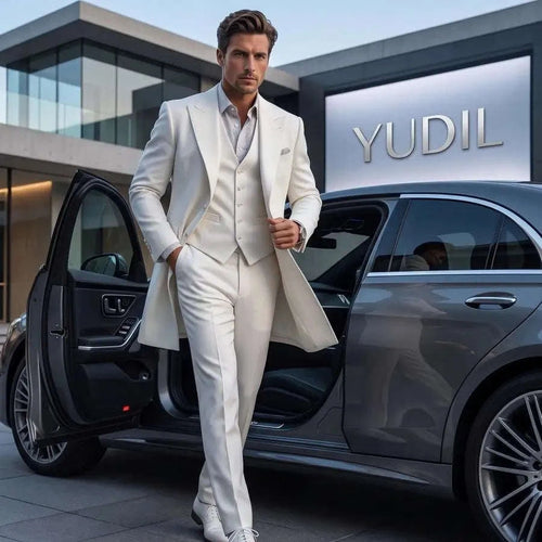 3-Piece Long Wedding Suit for Men Koala Sydney 