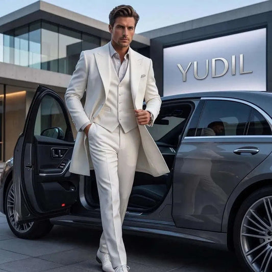 3-Piece Long Wedding Suit for Men Koala Sydney 