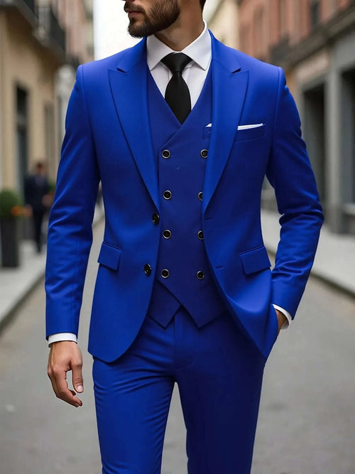 Classic Slim Fit 3-Piece Men's Wedding Tuxedo Set Koala Sydney 