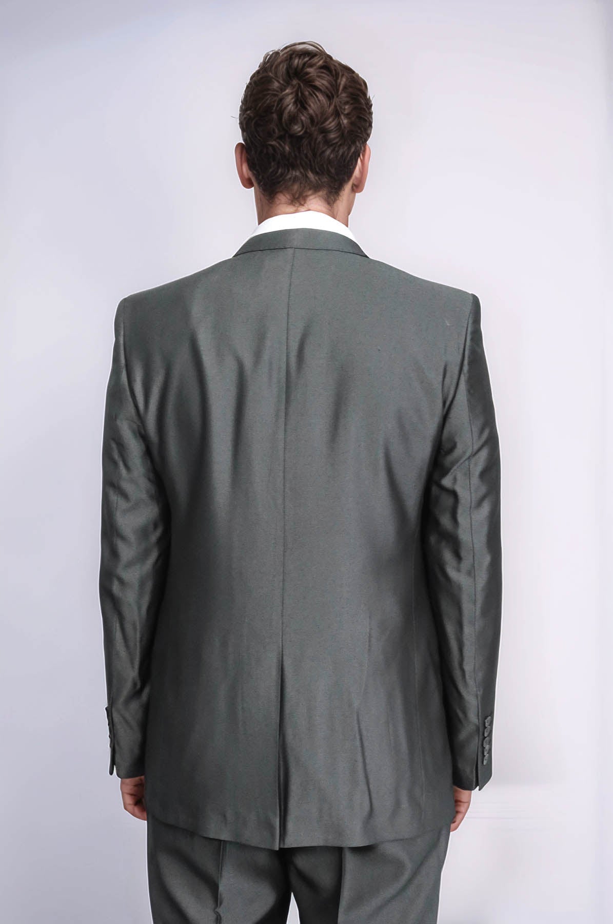 Shiny Anthracite Men's Suit | Wessi