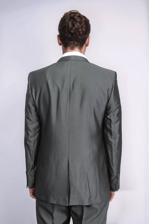 Shiny Anthracite Men's Suit | Wessi