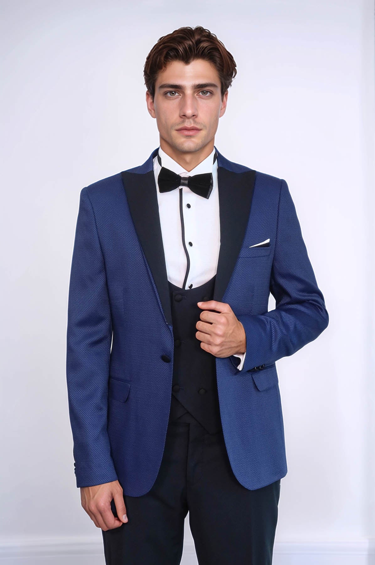 Indigo Blue Wedding Suit for Men | Wessi