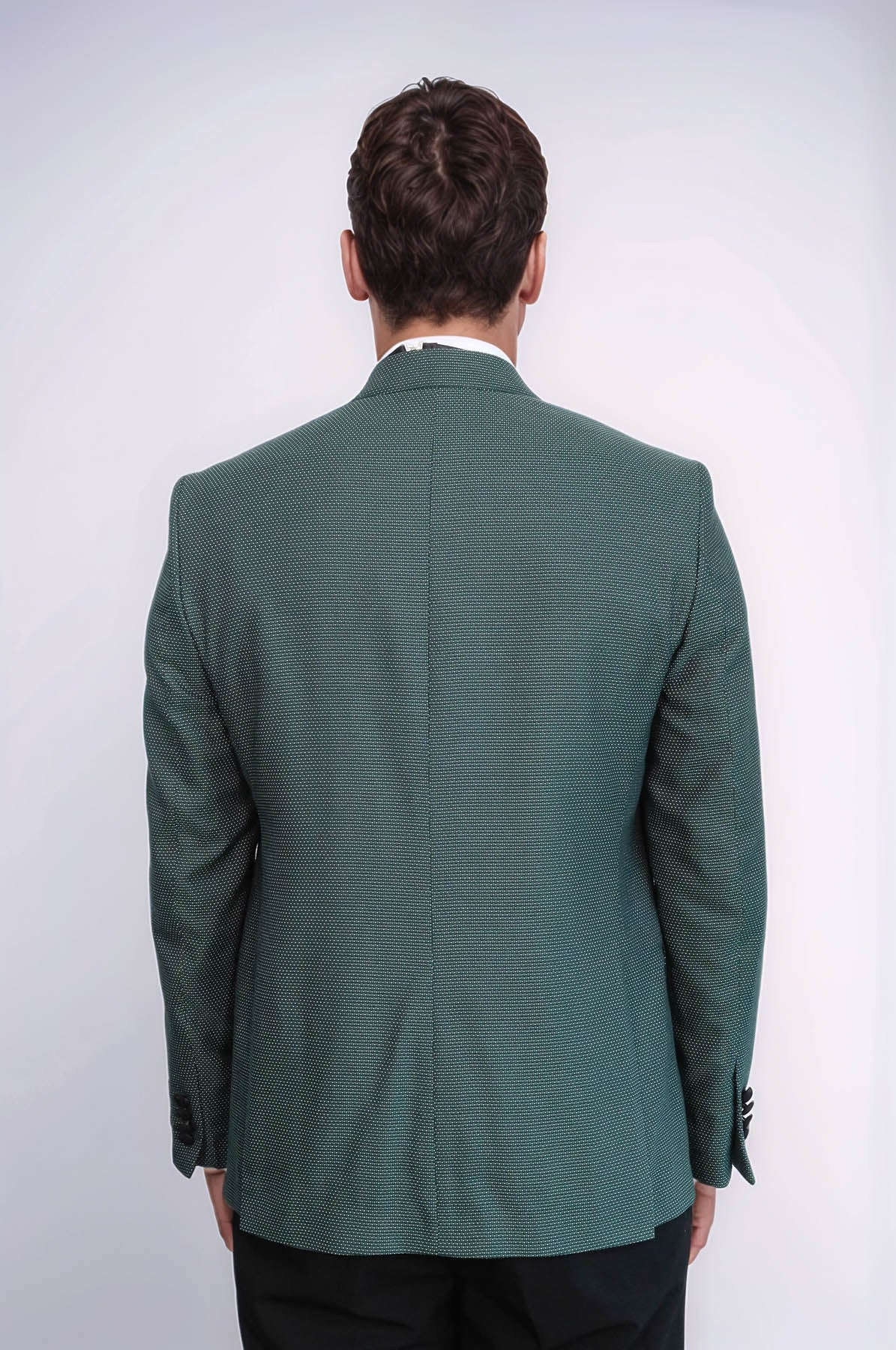 Green Removable Lapel Tuxedo | Wessi